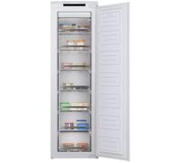 Haier Series 6 HAUN518EWK Integrated Frost Free Upright Freezer 200L Total Capacity, White, E Rated