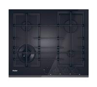 HAIER HAVG6BF4TBPB 60 cm Gas Hob - Black, Black