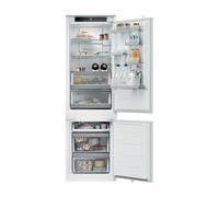 Haier Series 2 Integrated Fridge Freezer, E Rated, Total No Frost, hOn App Connectivity, Air Surround, 251L Total Capacity, White, 54x55x177 cm - HBQW5518EK-UK