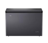 Haier HCE300NFEK Total No Frost Chest Freezer - Dark Inox - E Rated, Stainless Steel