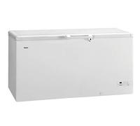 Haier HCE519F Freestanding Chest Freezer, 519L Total Capacity, With Counter Balance Lid, White, F Rated