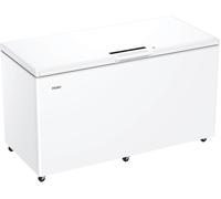 Haier Series 7 Freestanding Chest Freezer, 508L Capacity, E Class, Extreme Cold Shield, Fast Freeze Technology, Antibacterial & Anti-Mould Gasket, LED Light, White, 154.5x75x84.5 cm - HCE520EK