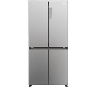 Haier Cube 83 Serie 3 HCR3818ENMM side-by-side refrigerator Freestanding 467 L E Platinum, Stainless steel
