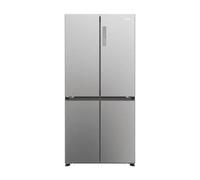 Haier Cube 83 Serie 3 HCR3818ENMM side-by-side refrigerator Freestanding 467 L E Platinum, Stainless steel