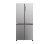 Haier Cube 83 Serie 3 HCR3818ENMM side-by-side refrigerator Freestanding 467 L E Platinum, Stainless steel