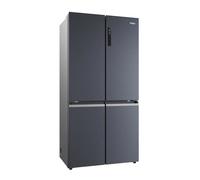 Haier HCR5919ENMB Cube 90 Series 5 528L Multidoor American Fridge Freezer - 90.8cm Wide, 190cm High, Total No Frost, Brushed Black, Energy Rating E