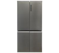 Haier HCR59F19ENMM Cube 90 Series 5 Four Door French Style Fridge Freezer - SILVER