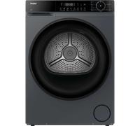 Haier HD80-D357GU1-UK X Series 5 Heat Pump Tumble Dryer 8 kg Graphite