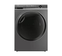 Haier HD90-A3Q979RU1 Freestanding Heat Pump Tumble Dryer, 9kg Load, Graphite [Energy Class