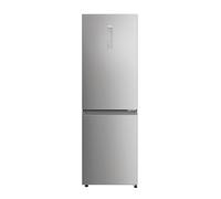 Haier HDPW3618DNPK 2 Door 60cm Freestanding Fridge Freezer Series 3, Silver, D Rated
