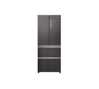 Haier HFR3718ENMD 70cm 60/40 Total No Frost Fridge Freezer, Dark Inox [EEK: E]