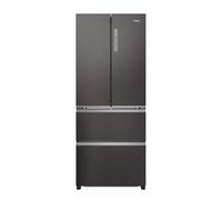 Haier HFR3718ENMD 70cm Total No Frost Fridge Freezer Dark Inox