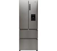 Haier HFR5719EWMP Non-Plumbed Total No Frost Multi-door American Fridge Freezer - Platinum Inox Silver