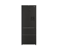 Haier Hfr5719Ewpb Non-Plumbed Total No Frost American Fridge Freezer With Water Dispenser Black
