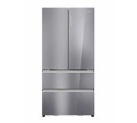 Haier HFR79F19EFGK American Fridge Freezer - Sapphire Glass