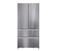 HAIER Series 7 HFR79F19EFGK Fridge Freezer - Sapphire Glass, Silver/Grey