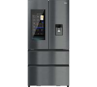 Haier Horizon HFW99F19ESSB Wifi Connected Total No Frost Multi-door American Fridge Freezer - Iconic Black Black