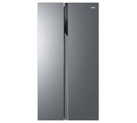 Haier HSR3918ENPG American Fridge Freezer - Silver