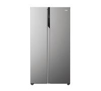 Haier Series 3 528 Litre Side-by-Side American Fridge Freezer - Stainless Steel
