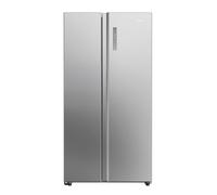 Haier HSW59F18DNMM 90cm Wide American Fridge Freezer, Non-Plumbed, Stainless Steel, D Rated