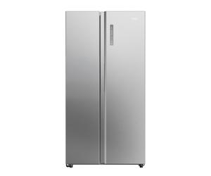Haier HSW59F18DNMM 90cm Wide American Fridge Freezer, Non-Plumbed, Stainless Steel