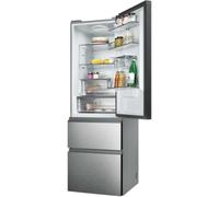 Haier 3D 60 Serie 5 HTW5618EWMG(UK) Freestanding 357 L E Silver