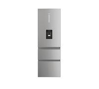 Haier Htw5618Ewmg 60Cm 3D Combi Series 5 Gentle Freestanding Fridge Freezer Ilver