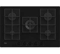 HAIER HVG74WC5B 75 cm Gas Hob - Black, Black