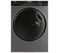Haier I-Pro Series 5 8kg Freestanding Washing Machine, 1400 RPM, A Rated, Direct Motion Motor, hOn App, AI Cycle, Anti-Bacterial Treatment, Graphite, 60x53x85 cm - HW80B14959STU1UK