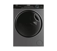 Haier I-Pro Series 5 8kg Freestanding Washing Machine, 1400 RPM, A Rated, Direct Motion Motor, hOn App, AI Cycle, Anti-Bacterial Treatment, Graphite, 60x53x85 cm - HW80B14959STU1UK