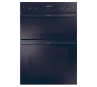 Haier HWO9M2M5B 90cm BI Double, multifunction main, static top oven, A, A energy rating, catalytic liners, hydro easy clean, soft close door - Black, 88.5 x 59.5 x 56.8 cm