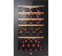 Haier Wine Bank 50 Serie 5 HWS49GA(UK) Compressor wine cooler Freestanding Black 49 bottle(s)