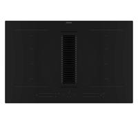 Haier I-Dual Series 6 HAIH82MTMCF 80cm Induction Extractor Hob - Black - For Recirculating Ventilation, Black