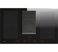 Haier I-Dual Series 6 HAIH8IFMCF 83cm Induction Extractor Hob - Black - For Ducted/Recirculating Ventilation, Black