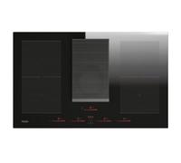 Haier I-Dual Series 6 HAIH8IFMCF Black Built-in 83 cm Zone induction hob 4 zone(s) Built-in hood