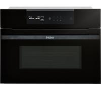 Haier I-Message Series 2 HWO45NB2B0B1 35 Litre 46cm High, Built In - Black, Black