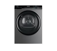 Haier I-Pro Series 3 Hd100-A2939S 10Kg Load Heat Pump Tumble Dryer, A++ Rated Graphite