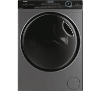 Haier i-Pro Series 5 HWD80B14959S8NUK Wifi Connected 8Kg/6Kg Washer Dryer with 1400 rpm - Graphite - D Rated [Wash&Dry], A Rated [Wash Only], Silver