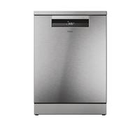 Haier I-Pro Shine Series 3 Freestanding Dishwasher, 15 Place Settings, Class C, Eco Inverter Motor, Maxi Tub, Smart AI Technology, Wi-Fi Connectivity, Stainless Steel, 60x60x83.5 cm - XF 5C4M1X-80