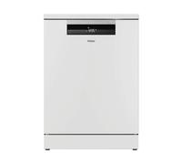 Haier, Pro Shine Series 7 XF 4A4M0W-80 Free Standing Full Size Dishwasher, 14 Place Settings, White, A Rated