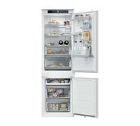 Haier ID Titanium 2 Integrated Fridge Freezer, 251L, White, D Class | Anti-Bacterial Treatment, Total No Frost, Humidity Zone, Air Surround, hOn App, 54x55x177cm, HBQW5518DK