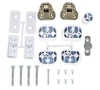 HAIER INTEGRATED WASHING MACHINE DOOR DECOR HINGE CUPBOARD FITTING KIT 43013964