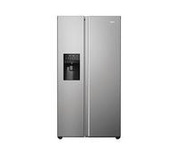 Haier HSR5918DIMP side-by-side refrigerator 511 L D Platinum, Stainless steel