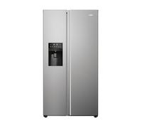 Haier HSR5918DIMP side-by-side refrigerator 511 L D Platinum, Stainless steel