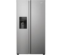 Haier HSR5918DIMP side-by-side refrigerator 511 L D Platinum, Stainless steel