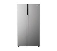 Haier HSR5918DNMP side-by-side refrigerator Freestanding 528 L D Platinum, Stainless steel