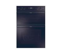 Haier HWO9M2M5B 90cm BI Double, multifunction main, static top oven, A, A energy rating, catalytic liners, hydro easy clean, soft close door - Black, 88.5 x 59.5 x 56.8 cm