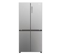 Haier Cube 83 Serie 3 HCR3818ENMM side-by-side refrigerator Freestanding 467 L E Platinum, Stainless steel