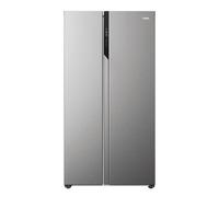 Haier HSR5918DNMP side-by-side refrigerator Freestanding 528 L D Platinum, Stainless steel