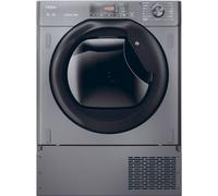 Haier Series 4 HDB4 H7A2TBERX80 tumble dryer Built-in Front-load 7 kg A++ Anthracite, Black